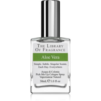 The library of fragrance aloe vera eau de cologne unisex