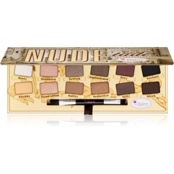 Thebalm nude tude paleta farduri de ochi cu pensula