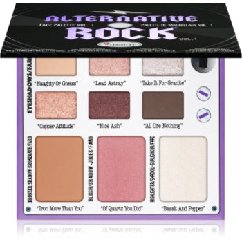 Thebalm alternative rock vol. 1 paleta pentru fata multifunctionala