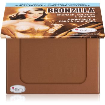 Thebalm bronzilla® bronzer, fard de ochi si pudra pentru contur intr-unul singur