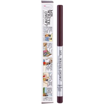 

theBalm Mr. Write (Now) контурний олівець для очей відтінок Scott B. Bordeaux/Deep Purple 0,28 гр