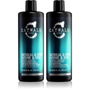 Tigi catwalk oatmeal & honey set de cosmetice i. (pentru par deteriorat) pentru femei