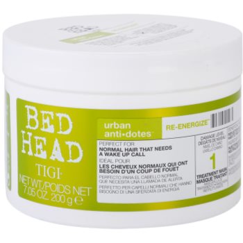 

TIGI Bed Head Urban Antidotes Re-energize поживна маска для нормального волосся 200 гр