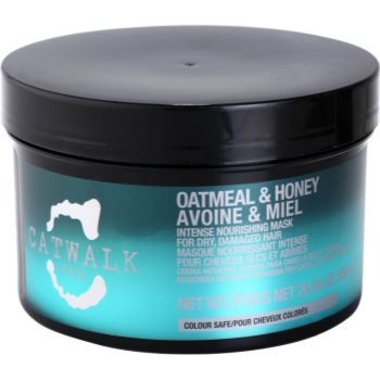

TIGI Catwalk Oatmeal & Honey інтенсивна поживна маска для сухого або пошкодженого волосся 580 гр