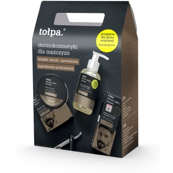 Tołpa Dermo Men Barber set cadou I. (pentru fata si barba)