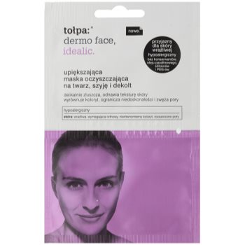 

Tołpa Dermo Face Idealic омолоджуюча очищуюча маска для шкіри обличчя, шиї та декольте 2 x 6 мл