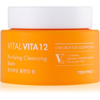 TONYMOLY Vital Vita 12 balsam de curatare cu vitamine poza