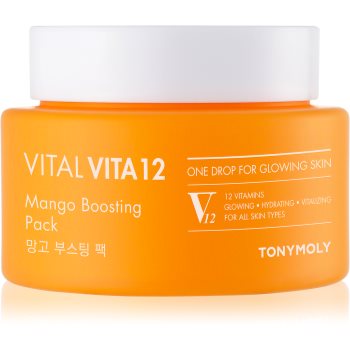 Tonymoly vital vita 12 mango masca de hidratare si luminozitate