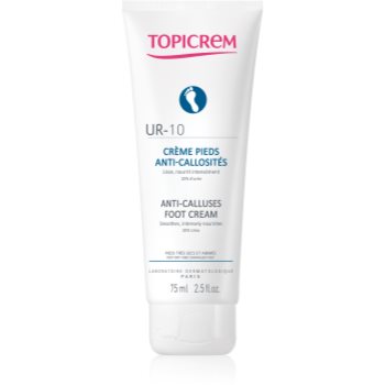 Topicrem ur-10 anti-calluses foot cream crema de picioare nutritie si hidratare