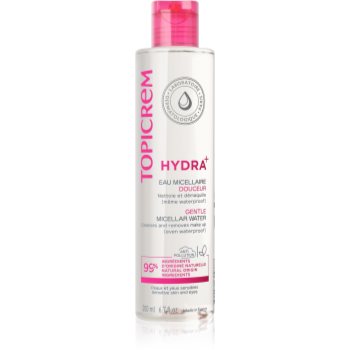 Topicrem uh face gentle micellar water apă micelară pentru curățare blânda pentru piele si ochi sensibili