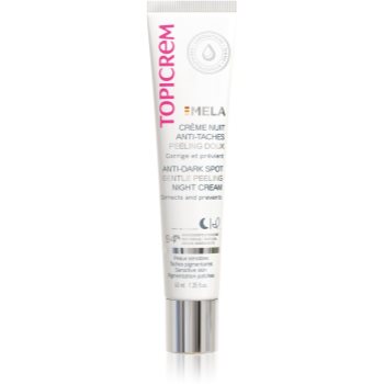 Topicrem mela corrective night cream cremă corectoare de noapte impotriva petelor