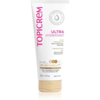 Topicrem UH BODY Ultra-Moisturizing Progressive Tan lotiune hidratanta pentru bronzare pentru piele uscata si sensibila imagine