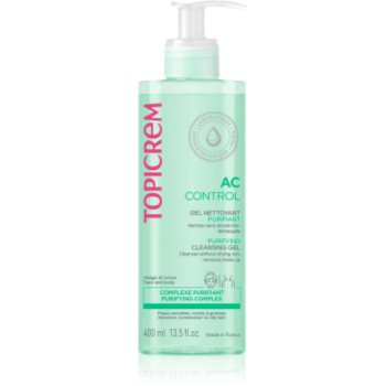 Topicrem ac purifying cleansing gel gel de curatare pentru ten sensibil