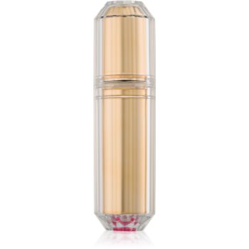 Travalo Bijoux Oval sticluta reincarcabila cu atomizér unisex 5 ml Oval Gold