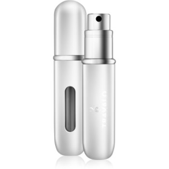 Travalo Classic Black sticluță reîncărcabilă cu atomizor unisex Silver