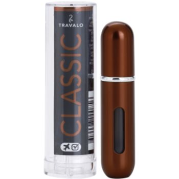 Travalo Classic plnitelný rozprašovač parfémů unisex 5 ml Brown