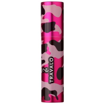 Travalo Classic recipient de plastic pentru parfum reîncărcabil. unisex Camouflage Pink