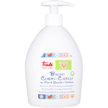 Trudi Baby Care loțiune de baie și șampon pentru copii cu lavandă și flori de soc