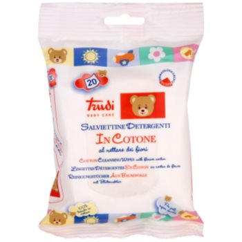 Trudi baby care șervețele demachiante cu extract de flori