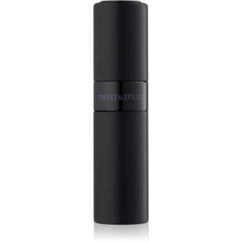Twist & Spritz Fragrance Atomiser plnitelný rozprašovač parfémů unisex 8 ml Black