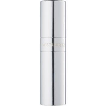 

Twist & Spritz Fragrance Atomiser міні-флакон для парфумів унісекс 8 мл Silver Polished