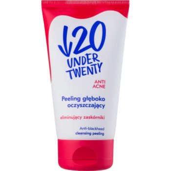 

Under Twenty ANTI! ACNE INTENSE Пілінг для глибокого очищення проти недосконалостей шкіри 150 мл
