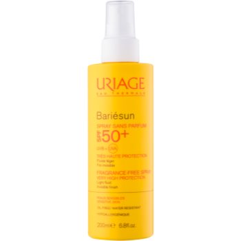 Uriage Bariésun spray autobronzant fara parfum SPF 50+
