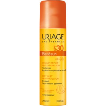 Uriage bariésun solutie de pulverizat rezistenta la apa pentru protectia solara spf 30
