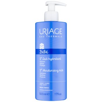 Uriage 1érs Soins Bébés hydratační mléko na tělo a obličej pro děti od narození 500 ml
