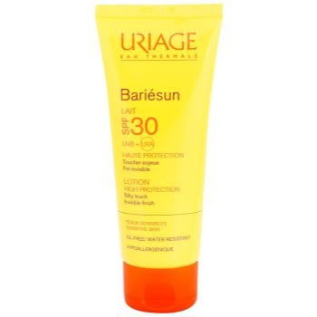 Uriage bariésun lapte de protecție mătăsos pentru fata si corp spf 30
