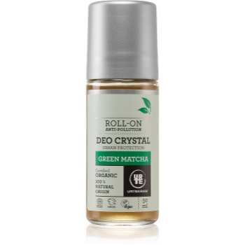 Urtekram green matcha deodorant roll-on cu extracte de ceai verde