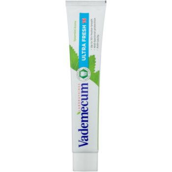 

Vademecum Ultra Fresh 16 зубна паста для свіжого подиху присмак Spearmint 75 мл
