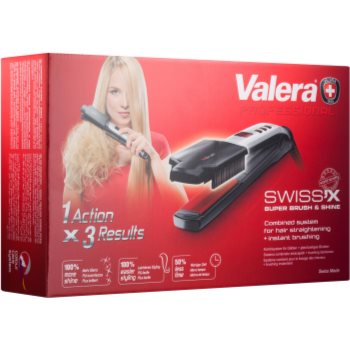 Valera Swiss´X Brush and Shine žehlička na vlasy