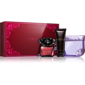 

Versace Crystal Noir подарунковий набір ХІV Парфумована вода 90 ml + Молочко для тіла 100 ml + сумочка
