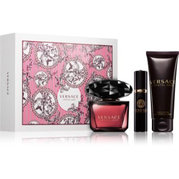 

Versace Crystal Noir подарунковий набір III Туалетна вода 90 ml + Туалетна вода 10 ml + Молочко для тіла 100 ml