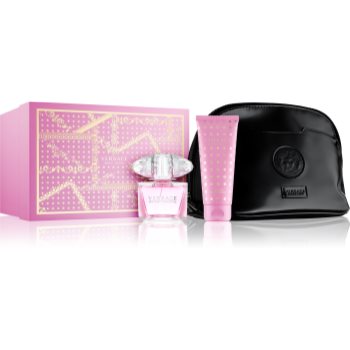 

Versace Bright Crystal подарунковий набір Х Туалетна вода 90 ml + Молочко для тіла 100 ml + сумочка 1