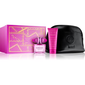 

Versace Bright Crystal Absolu подарунковий набір XIII. Парфумована вода 90 ml + Молочко для тіла 100 ml + сумочка 1