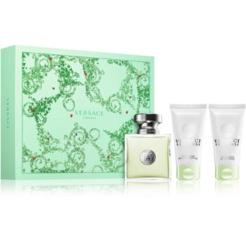 Versace Versense dárková sada I. toaletní voda 50 ml + sprchový gel 50 ml + tělové mléko 50 ml