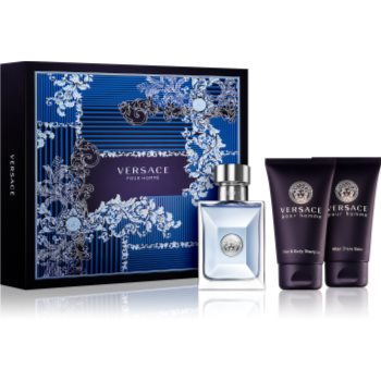 Versace Pour Homme dárková sada V. toaletní voda 50 ml + šampon 50 ml + sprchový gel 50 ml