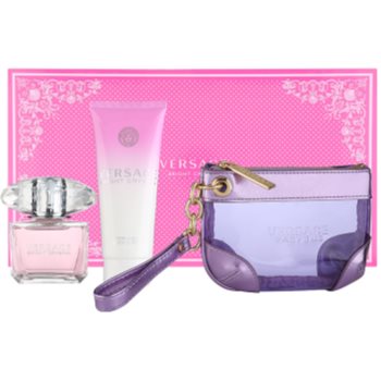 

Versace Bright Crystal подарунковий набір Туалетна вода 90 ml + Молочко для тіла 100 ml + Косметичка 24 x 5 x 15 cm
