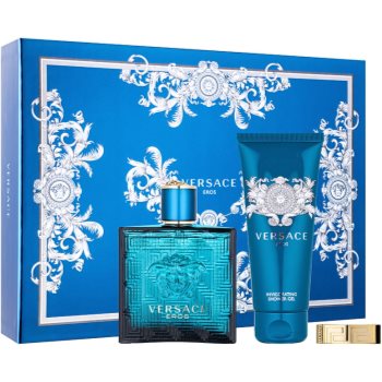 

Versace Eros подарунковий набір ХІV Туалетна вода 100 ml + Гель для душу 100 ml + затискач для грошей