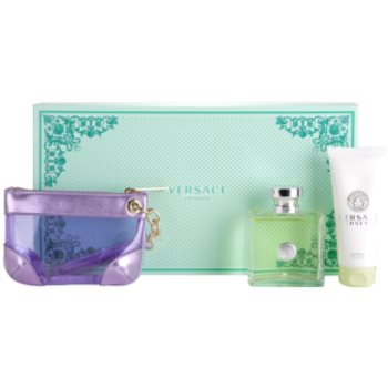 

Versace Versense подарунковий набір V Туалетна вода 100 ml + Молочко для тіла 100 ml + сумочка