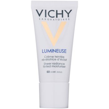 Vichy Lumineuse rozjasňující tónovací krém pro normální až smíšenou pleť odstín 03 Gold 30 ml