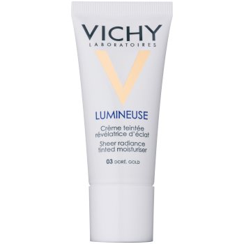 Vichy Lumineuse rozjasňující tónovací krém pro suchou pleť odstín 03 Gold/Doré 30 ml
