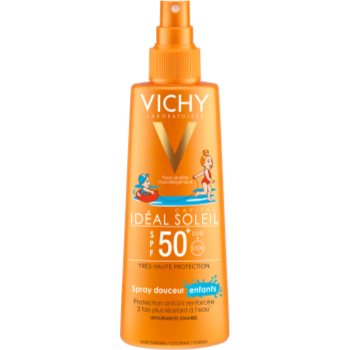 Vichy Idéal Soleil Capital jemný ochranný sprej pro děti SPF 50+ 200 ml
