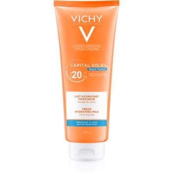 Vichy Capital Soleil Beach Protect loțiune hidratantă de protecție pentru față și corp SPF 20