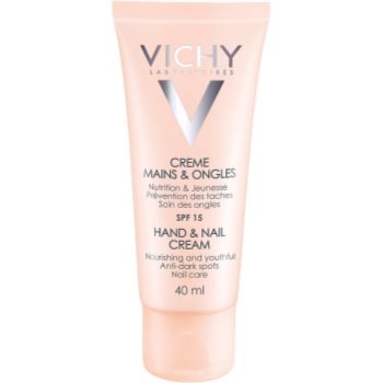 Vichy hand & nail crema hranitoare pentru maini si unghii impotriva petelor intunecate
