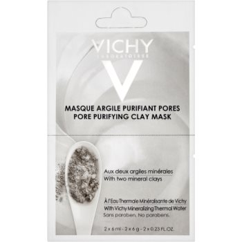 Vichy mineral masks masca facială pentru curatarea tenului pachet mic