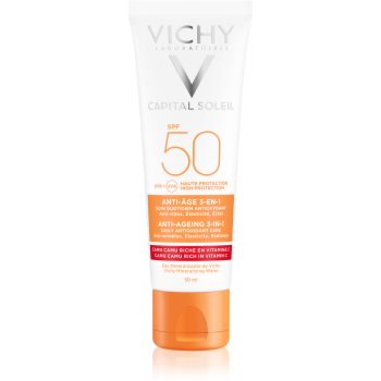 Vichy Idéal Soleil Anti-age crema protectoare impotriva imbatranirii pielii SPF 50 imagine