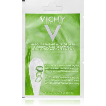 Vichy Mineral Masks masca calmanta pentru fata cu aloe vera imagine